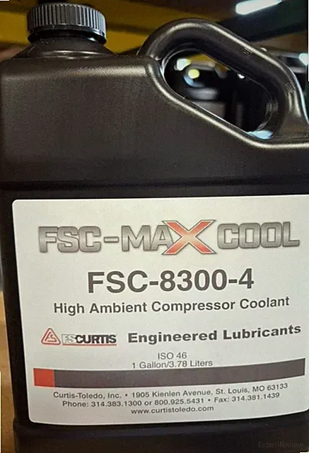 FS Curtis Oil, FSC-Max Cool FSC-8300-4 Compressor Oil - OEM, 1 Gallon