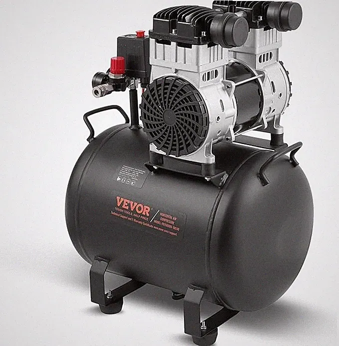 VEVOR 10 Gallon Ultra Quiet Air Compressor 78dB 2HP